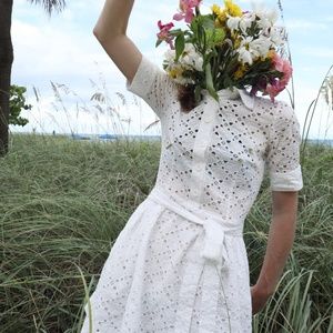 Summer white dress